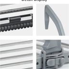 Multi-Purpose Stainless Steel Foldable Cloth Drying Rack(70cm)