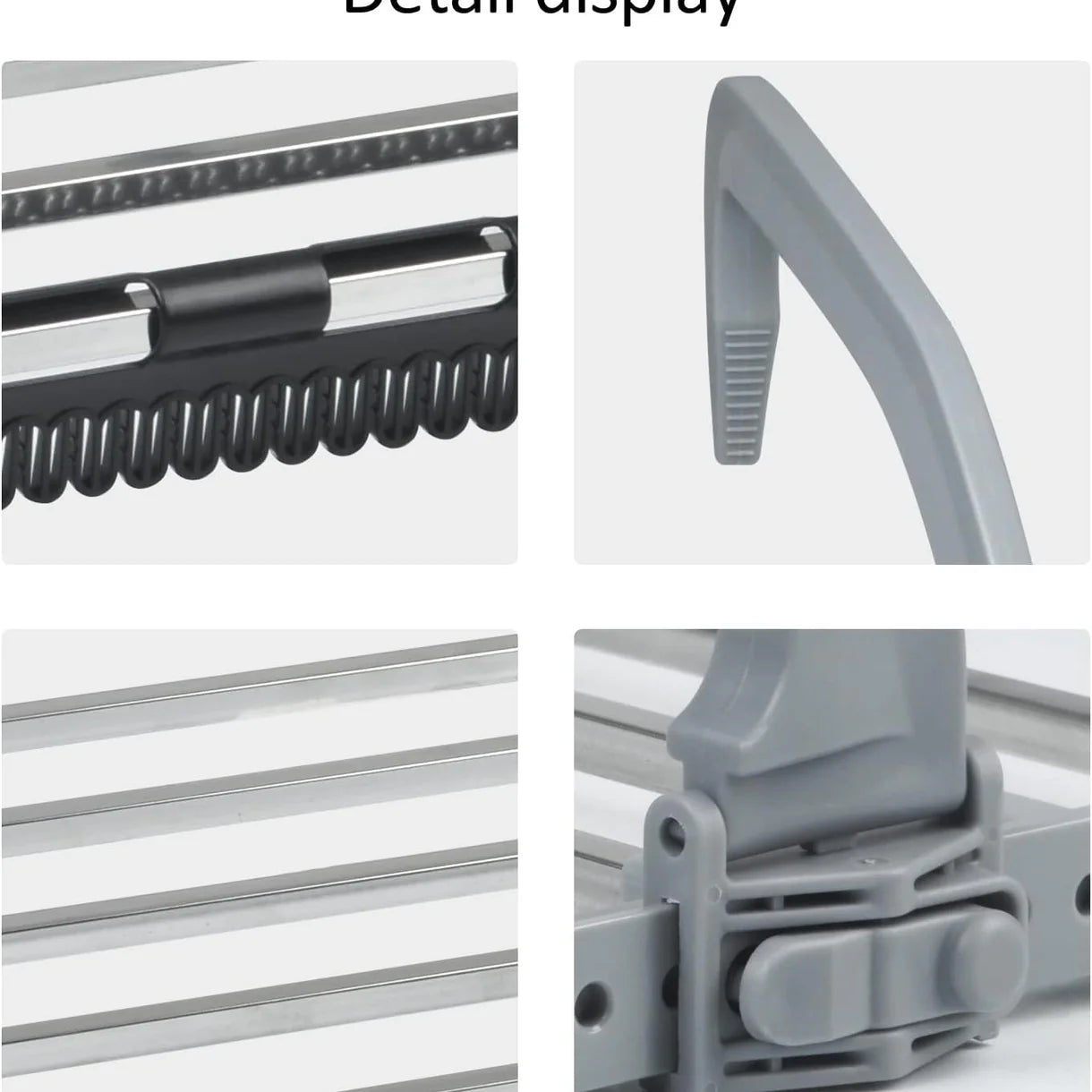 Multi-Purpose Stainless Steel Foldable Cloth Drying Rack(70cm)