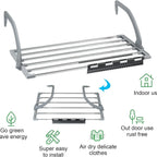Multi-Purpose Stainless Steel Foldable Cloth Drying Rack(70cm)