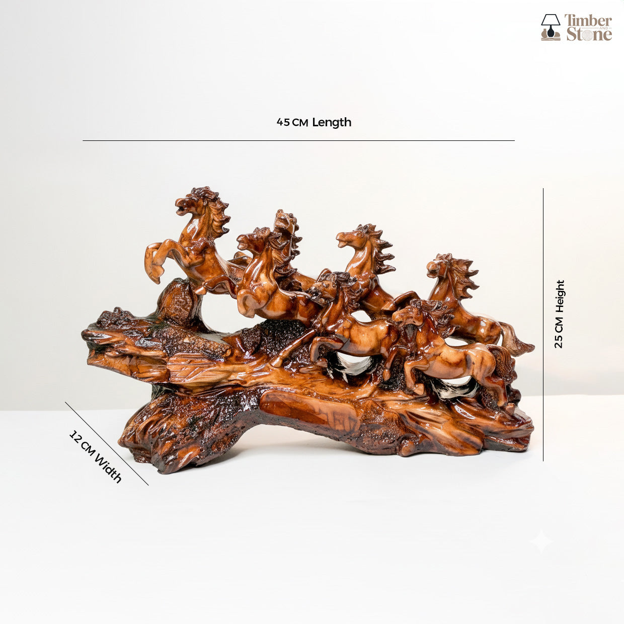 The Seven Sentinels- BIG 7 horses Sculpture