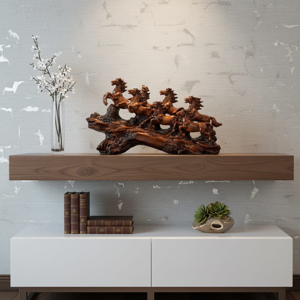 The Seven Sentinels- BIG 7 horses Sculpture