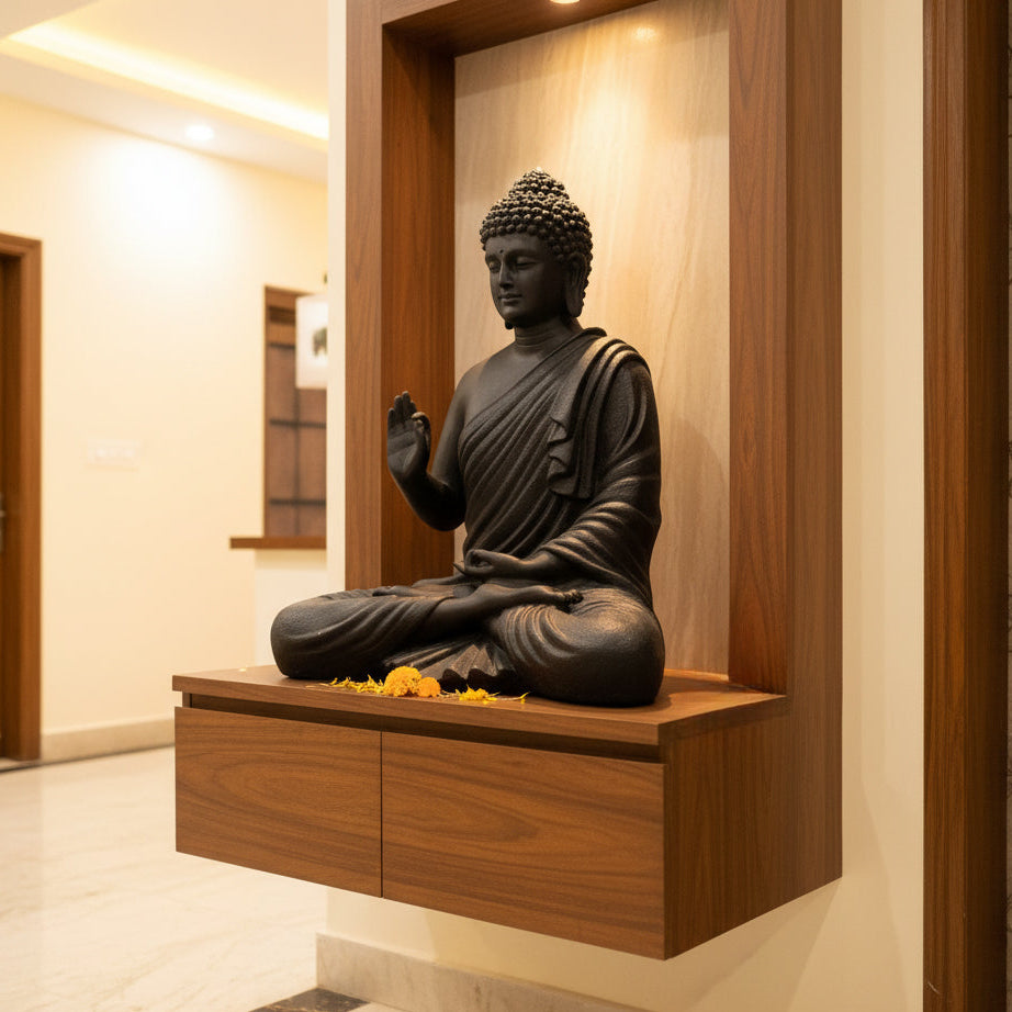 Tranquil Big Buddha - 2.5 Feet ( Approx)