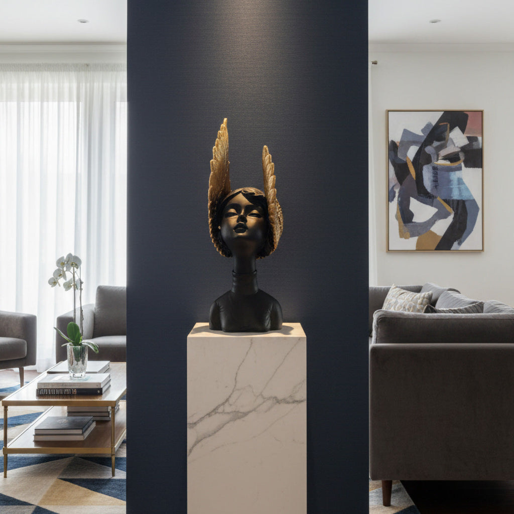 Winged Lady Decor – Instantly Elevates Your Living Room Aesthetic