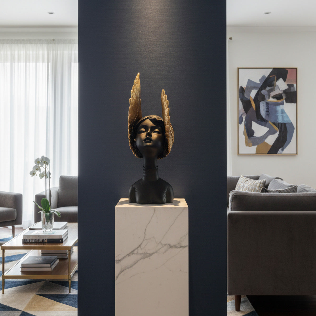 Winged Lady Decor – Instantly Elevates Your Living Room Aesthetic