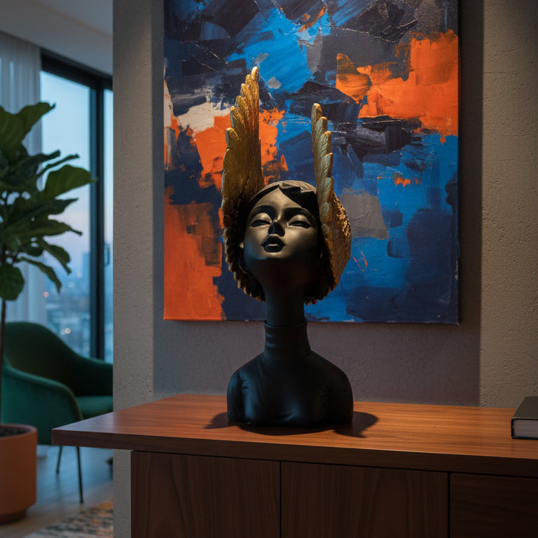 Winged Lady Decor – Instantly Elevates Your Living Room Aesthetic