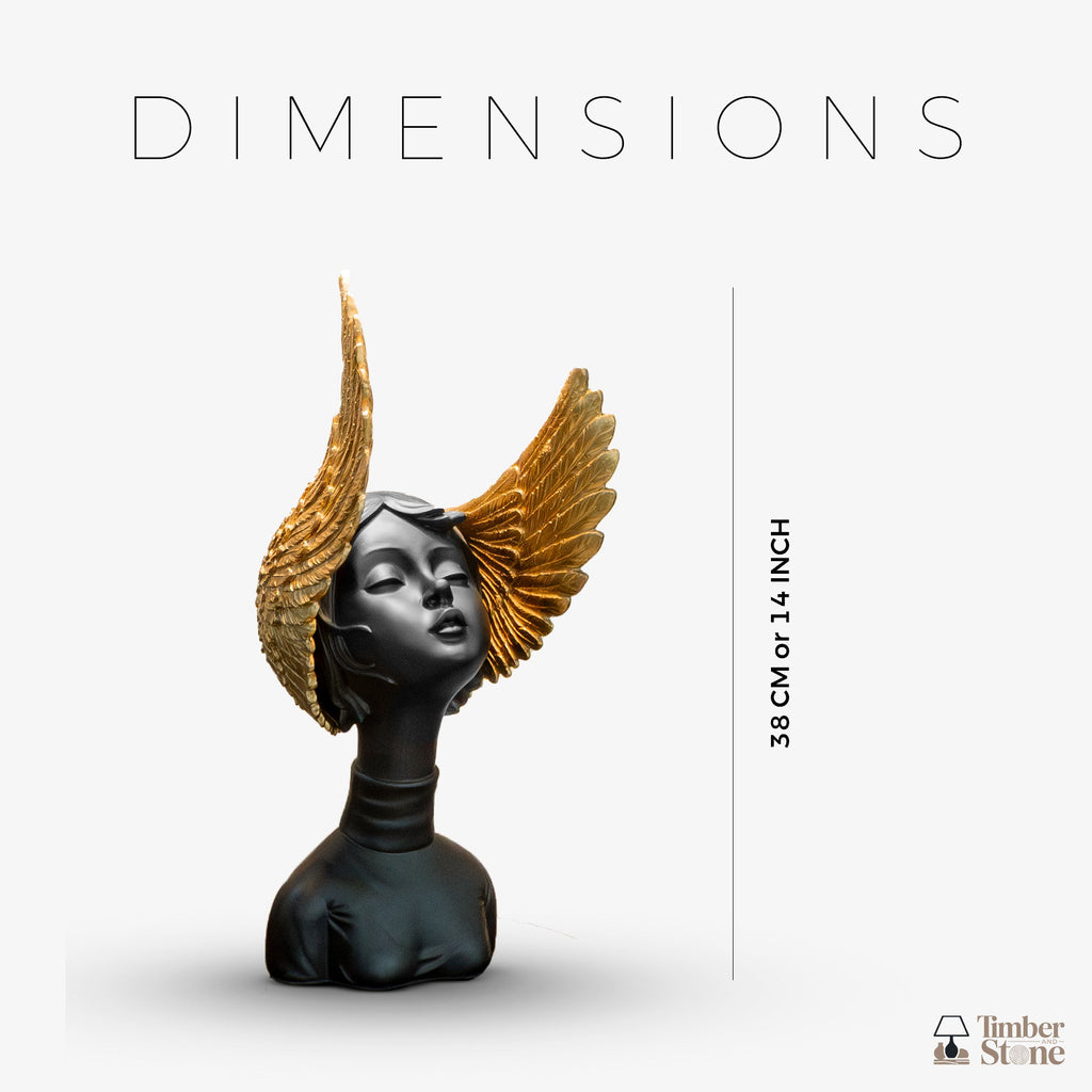 Winged Lady Decor – Instantly Elevates Your Living Room Aesthetic