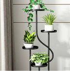 Elegant Metal Frame Plant Riser