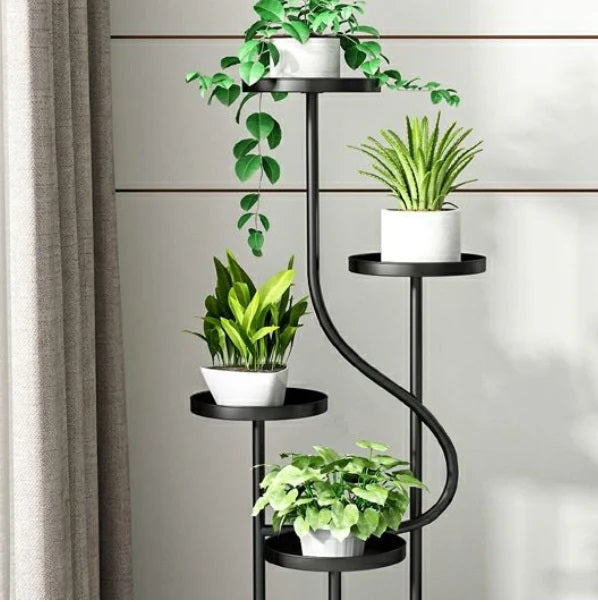 Elegant Metal Frame Plant Riser