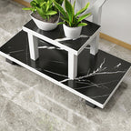 LuxeLeaf Pedestal -Modern Decorative Planters