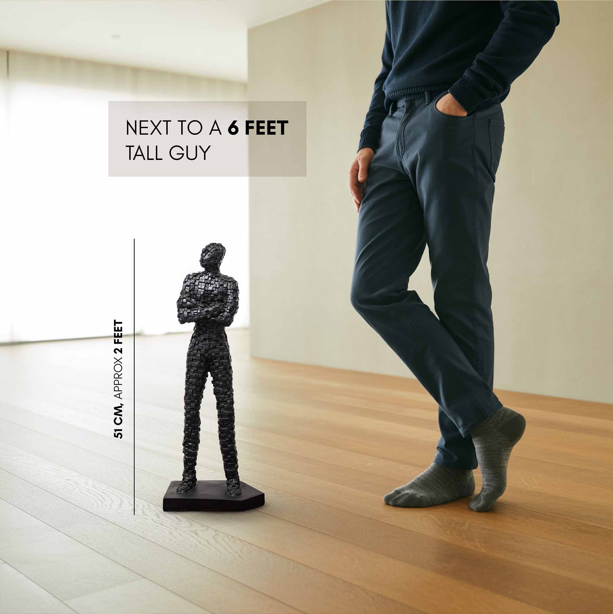 The Silent Sentinel -Handmade Sculpture